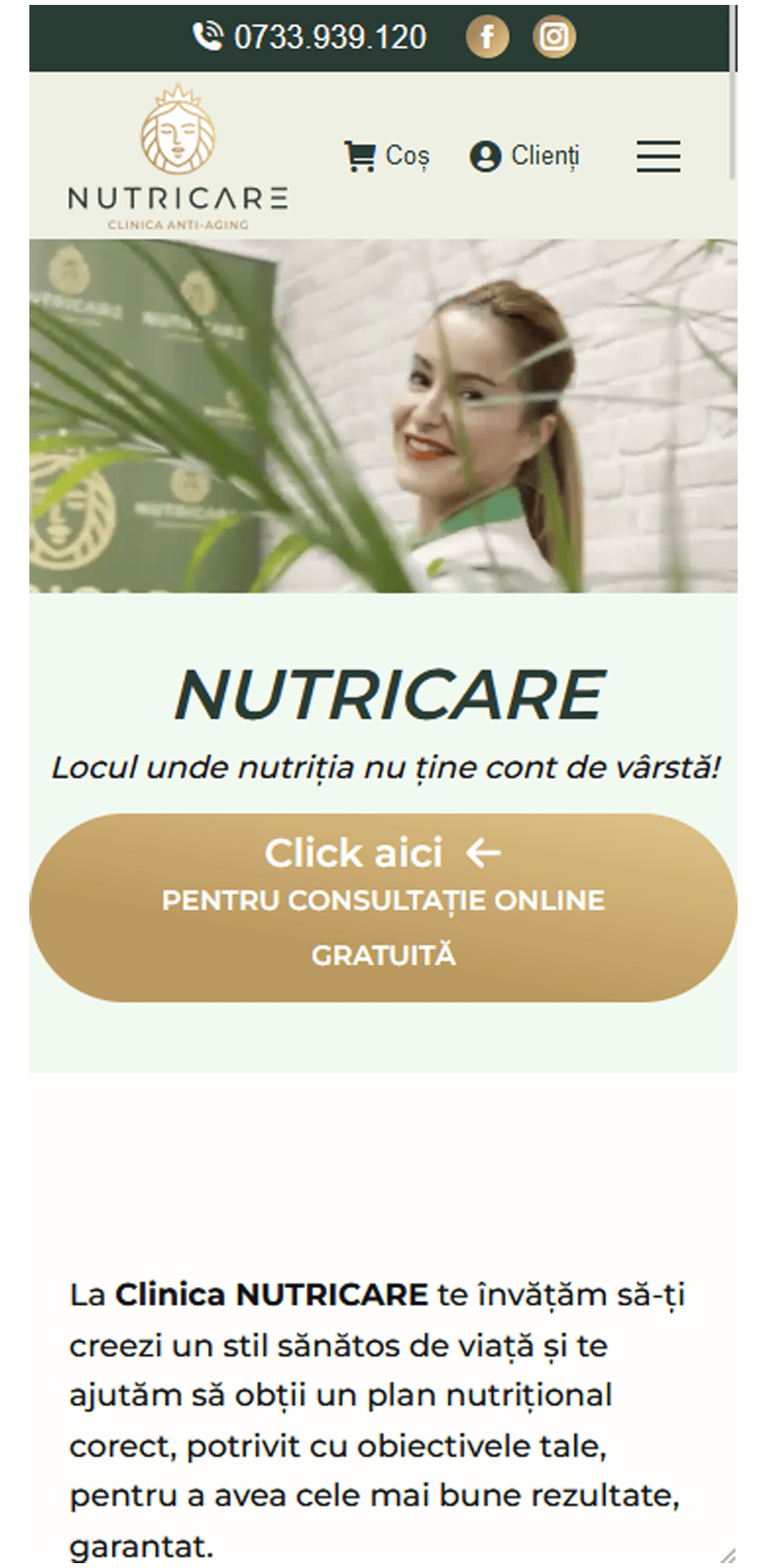 Clinica Nutricare Anti-Aging din Targu Mureș